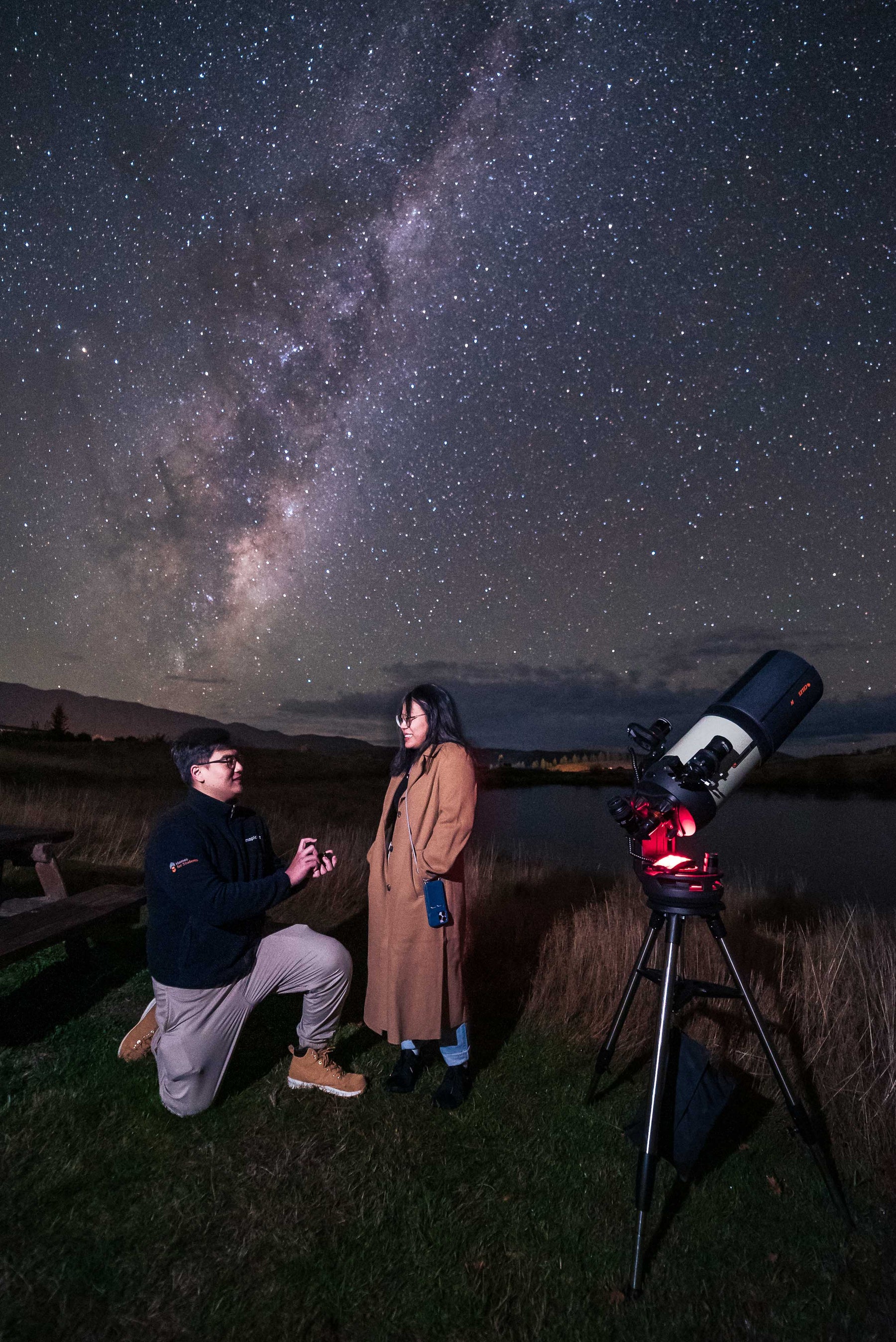 Starry Engagement Shoot (Lake Tekapo)